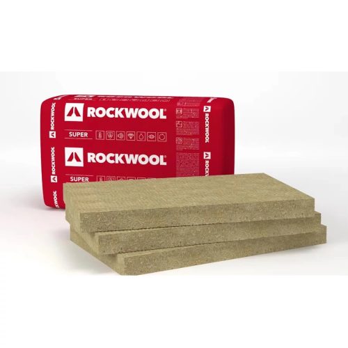 Táblás kőzetgyapot 10 cm - Rockwool Multirock Super 