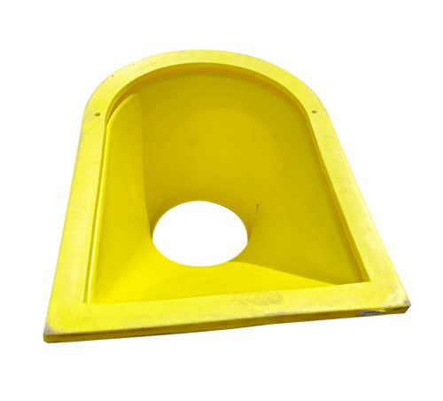 Törmelékcsúszda garat