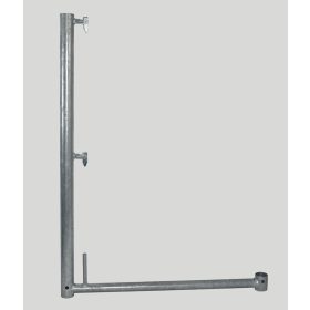   Fél L korláttartó 100 cm - Plettac és MJ Gerüst kompatibilis