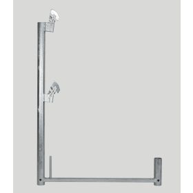 Fél L korláttartó 100 cm - Layher kompatibilis