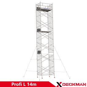 Deckman Profi L guruló állvány 14m munkamagasság