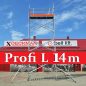 Deckman Profi L guruló állvány 14m munkamagasság