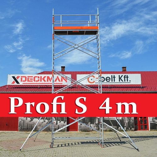 Deckman Profi S guruló állvány 4m munkamagasság