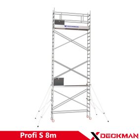 Deckman Profi S guruló állvány 8 méter munkamagasság