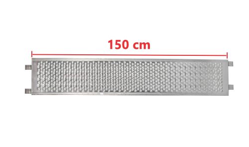 Deckman állvány acél palló - trepni 30x150cm (horganyzott acél)