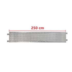 Deckman állvány acél palló - trepni 30x250cm (horganyzott acél)   Deckman állvány acél palló - trepni 30x250cm (horganyzott acél)