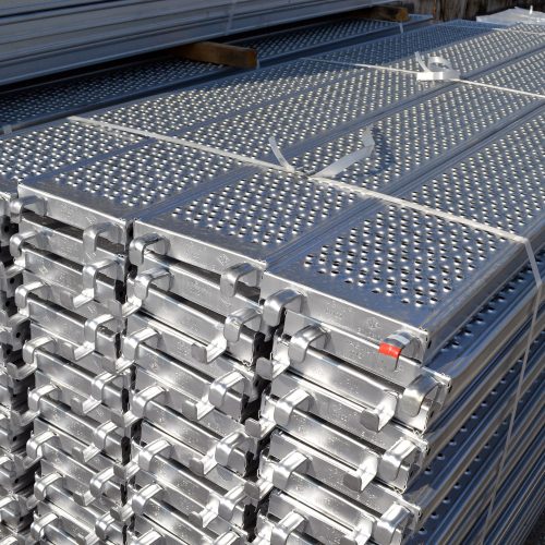 Deckman állvány acél palló - trepni 20x300cm (horganyzott acél)