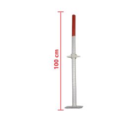 Deckman állvány állítható csavaros talp 100cm (horganyzott acél)   Deckman állvány állítható csavaros talp 100cm (horganyzott acél)